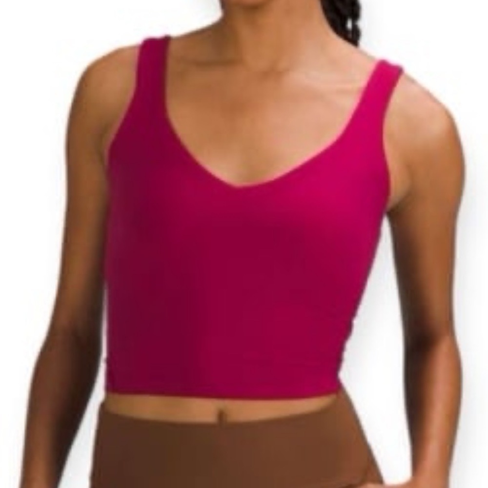 Lululemon 2022 Align Tank Top Pomegranate 2